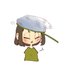 マキちゃん夏休みの巻！（個別スタンプ：28）