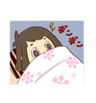 マキちゃん夏休みの巻！（個別スタンプ：34）