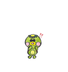 わたし、カッパちゃん。（個別スタンプ：4）