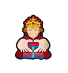 台湾の女性海神（個別スタンプ：6）