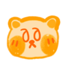 オレンジベアー宝物表現QQ（個別スタンプ：8）