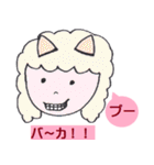 落書き風ねこスタンプ 第5弾（個別スタンプ：24）