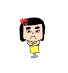 おかっぱ娘1（個別スタンプ：9）
