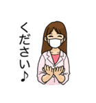 わりと諦めの早い博士と謎多き助手（個別スタンプ：37）