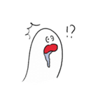 むくむくおばけ（個別スタンプ：38）