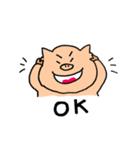 ブタのぶぅちゃん〜了解・ありがとうver.〜（個別スタンプ：3）
