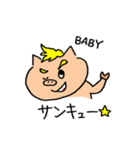 ブタのぶぅちゃん〜了解・ありがとうver.〜（個別スタンプ：22）