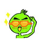 とってもカラフルなトリさん達。（個別スタンプ：7）