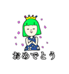 あみりの似顔絵屋さん 2（個別スタンプ：9）