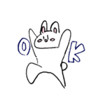 なんか変なうさぎさんスタンプ（個別スタンプ：7）
