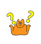 平 猫（個別スタンプ：10）