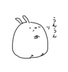 。うさぎ 2（個別スタンプ：16）