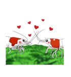Red Bee Shrimp Sticker（個別スタンプ：27）