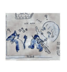 ロッキンベイビー＆用心棒猫nora 3（個別スタンプ：1）