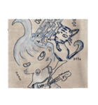 ロッキンベイビー＆用心棒猫nora 3（個別スタンプ：2）