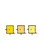 完結顔文字スタンプ（個別スタンプ：37）