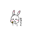 耳をピンと張る★ウサリコ（個別スタンプ：11）