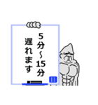 元ゴリラのスタンプその8 ホワイトボード（個別スタンプ：30）