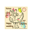 Happy wedding 2（個別スタンプ：8）