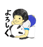 双子に間違われるそっくりな兄と弟（個別スタンプ：7）