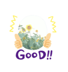 ひまわりSUMMER（個別スタンプ：7）