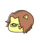 まんまるい何かと楽しい動物たち（個別スタンプ：35）