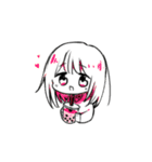 タピオカとおんなのこ（個別スタンプ：12）