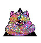 Unicorns Rainbow ウンチ Cat（個別スタンプ：2）