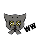 黒猫ハンサム君（個別スタンプ：29）