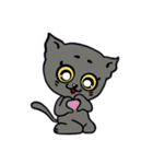 黒猫ハンサム君（個別スタンプ：39）