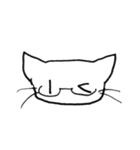 めがぬこ先生（個別スタンプ：3）