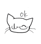 めがぬこ先生（個別スタンプ：12）