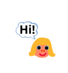 a girl-a（個別スタンプ：2）