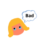 a girl-a（個別スタンプ：5）