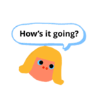 a girl-a（個別スタンプ：8）