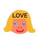 a girl-a（個別スタンプ：15）