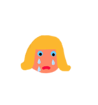 a girl-a（個別スタンプ：16）