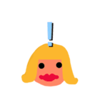 a girl-a（個別スタンプ：21）