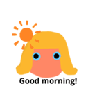 a girl-a（個別スタンプ：22）