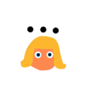 a girl-a（個別スタンプ：32）