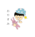 おうじさまとウサギさん（個別スタンプ：3）