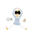 おうじさまとウサギさん（個別スタンプ：6）