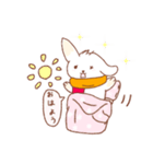 まったりうさちゃん（個別スタンプ：4）