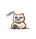 White beachの猫たち（個別スタンプ：29）