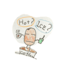 コーヒー豆、けっぴん豆たちのスタンプ（個別スタンプ：6）