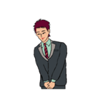 働く男性シリーズ：ヤングマン JW（個別スタンプ：5）