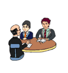 働く男性シリーズ：ヤングマン JW（個別スタンプ：40）