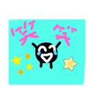 ブラックタピオカ君（個別スタンプ：7）