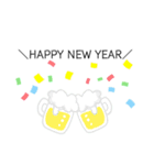 ＼HAPPY NEW YEAR／～干支とおまけ～（個別スタンプ：14）
