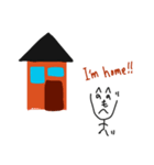へのへのもへじ English（個別スタンプ：6）